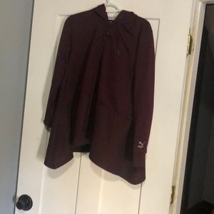 Burgundy puma sweater
